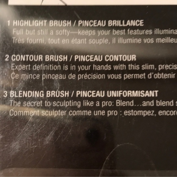 NYX  SET OF contour MAKEUP  BRUSHES - Picture 4 of 4